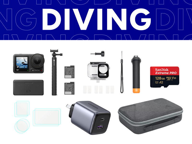 Osmo Action 4 Diving Bundle